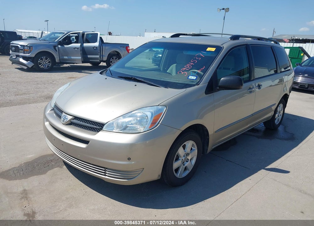 2005 TOYOTA SIENNA LE VIN: 5TDZA23C25S318406
