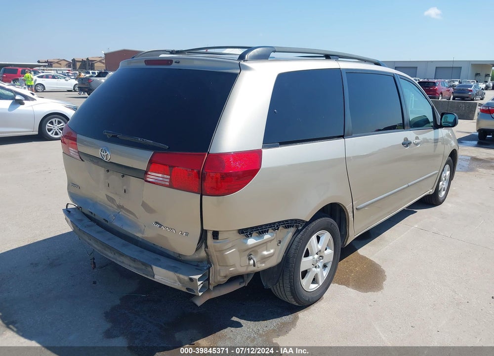 2005 TOYOTA SIENNA LE VIN: 5TDZA23C25S318406