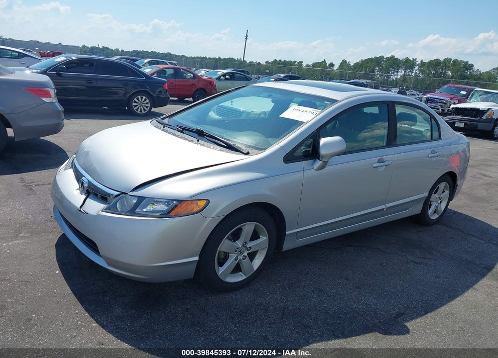 2008 HONDA CIVIC EX VIN: 1HGFA16808L026927