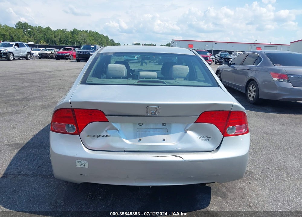 2008 HONDA CIVIC EX VIN: 1HGFA16808L026927