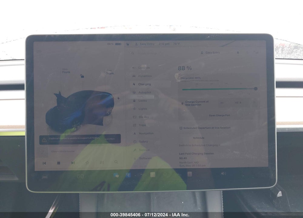 2023 TESLA MODEL Y AWD/LONG RANGE DUAL MOTOR ALL-WHEEL DRIVE VIN: 7SAYGDEE5PA023991