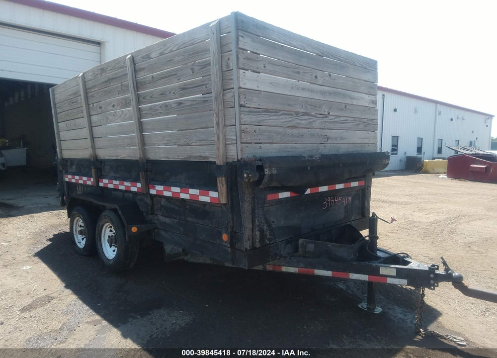 2014 PJ TRAILERS DUMP TRAILER VIN: 4P5D71424E1215435