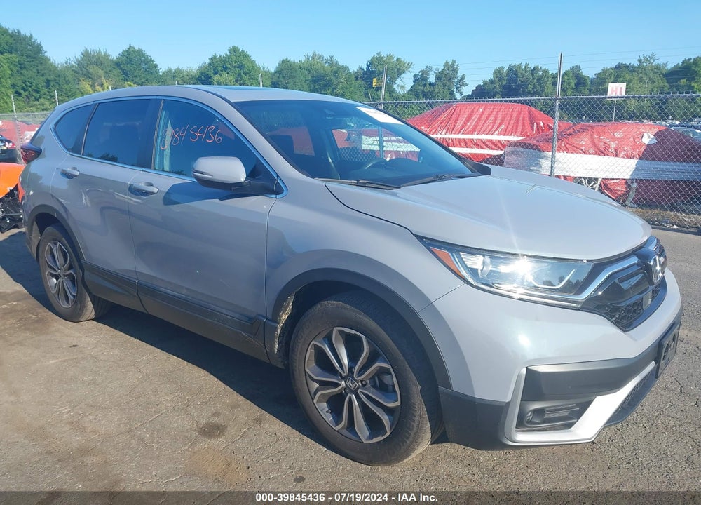 2022 HONDA CR-V AWD EX VIN: 2HKRW2H54NH608700