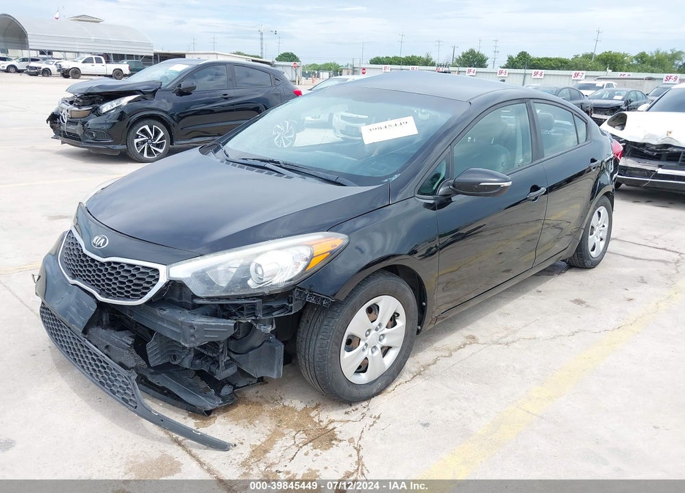 2016 KIA FORTE LX VIN: KNAFX4A60G5592607
