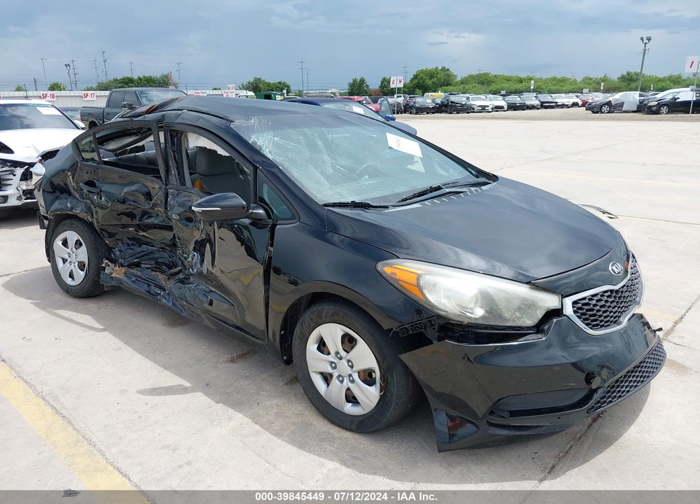 2016 KIA FORTE LX VIN: KNAFX4A60G5592607