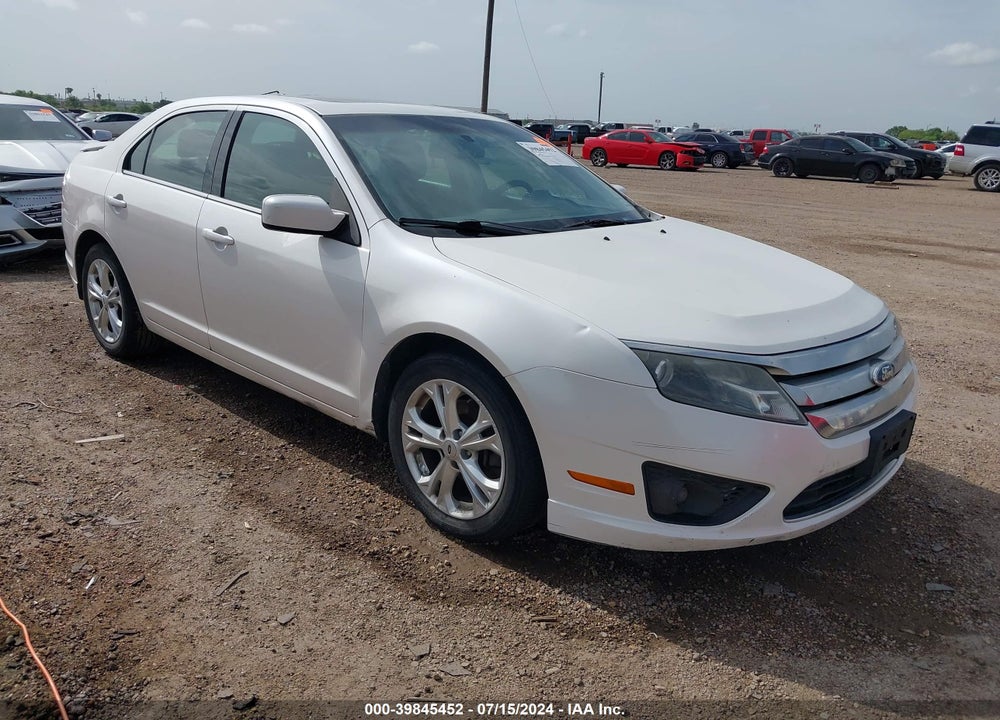 2012 FORD FUSION SE VIN: 3FAHP0HAXCR246396