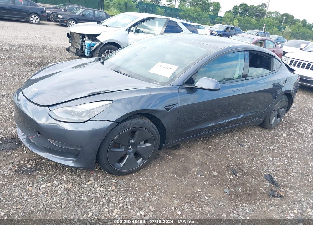 2021 TESLA MODEL 3 STANDARD RANGE PLUS REAR-WHEEL DRIVE VIN: 5YJ3E1EA9MF982091