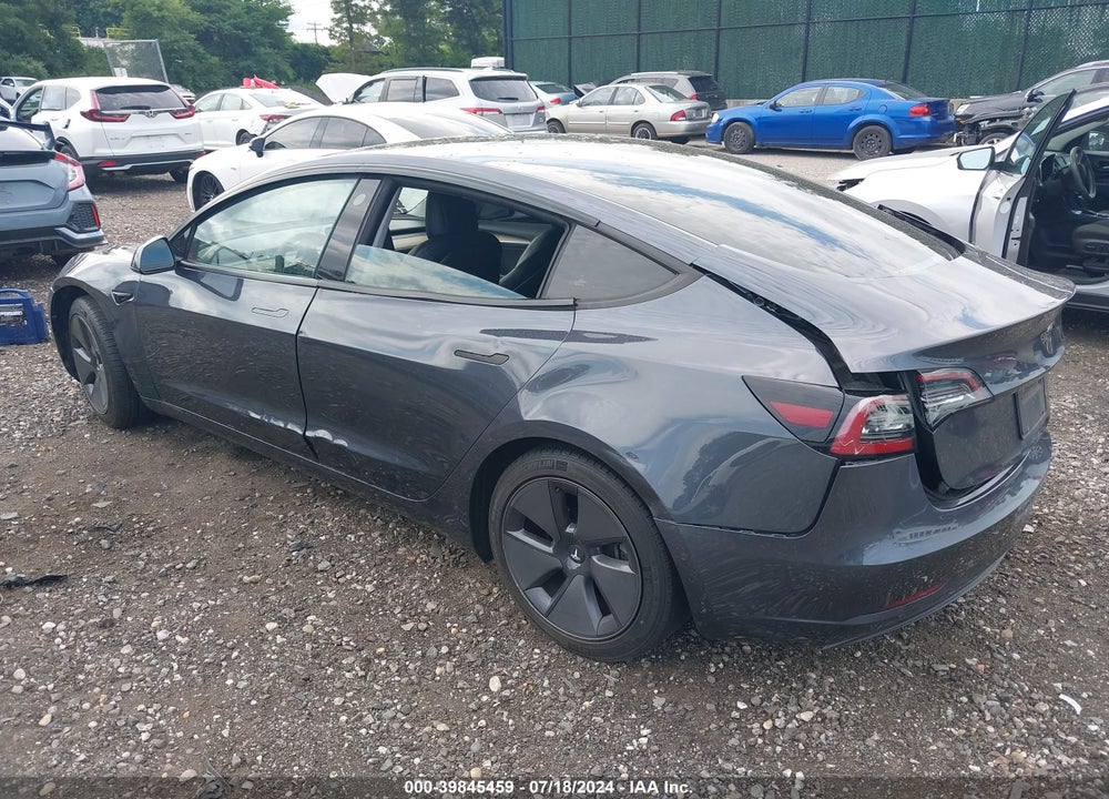 2021 TESLA MODEL 3 STANDARD RANGE PLUS REAR-WHEEL DRIVE VIN: 5YJ3E1EA9MF982091