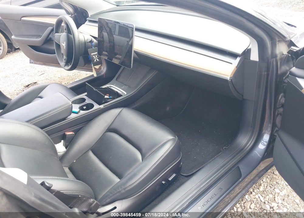 2021 TESLA MODEL 3 STANDARD RANGE PLUS REAR-WHEEL DRIVE VIN: 5YJ3E1EA9MF982091