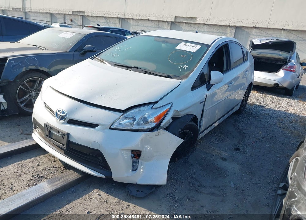 2015 TOYOTA PRIUS TWO VIN: JTDKN3DU4F0476253