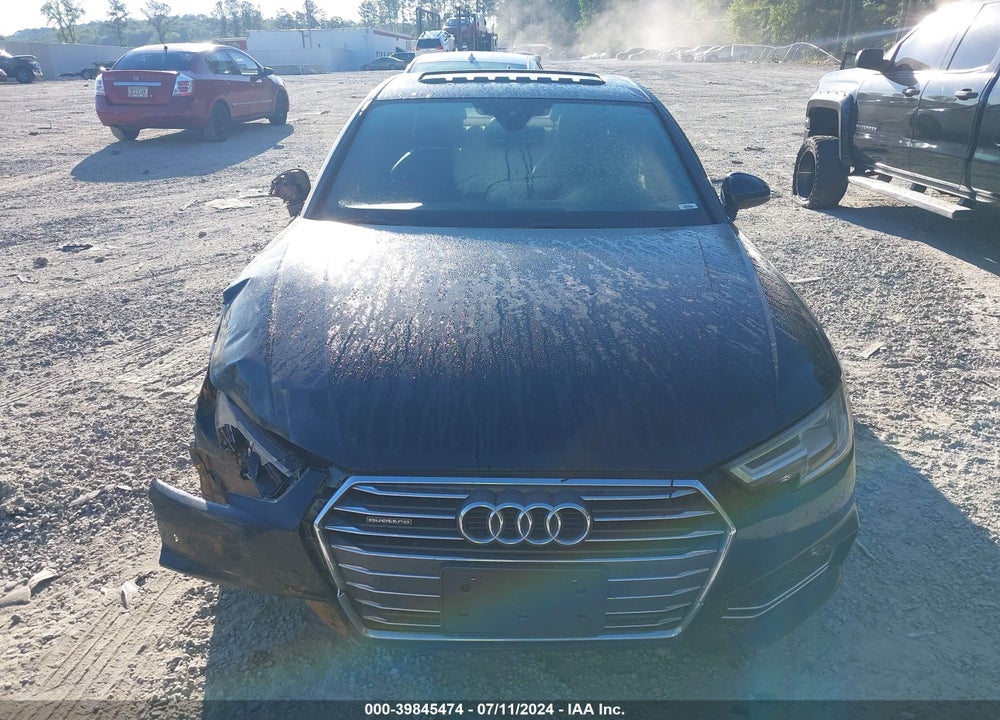 2017 AUDI A4 2.0T PREMIUM VIN: WAUENAF42HN013335