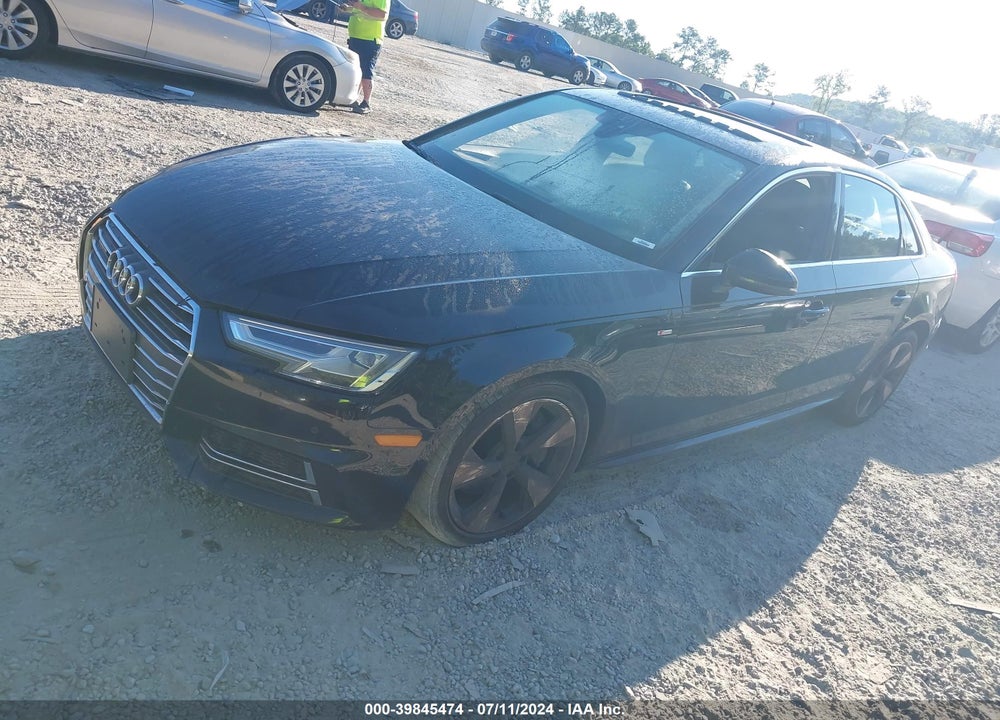 2017 AUDI A4 2.0T PREMIUM VIN: WAUENAF42HN013335