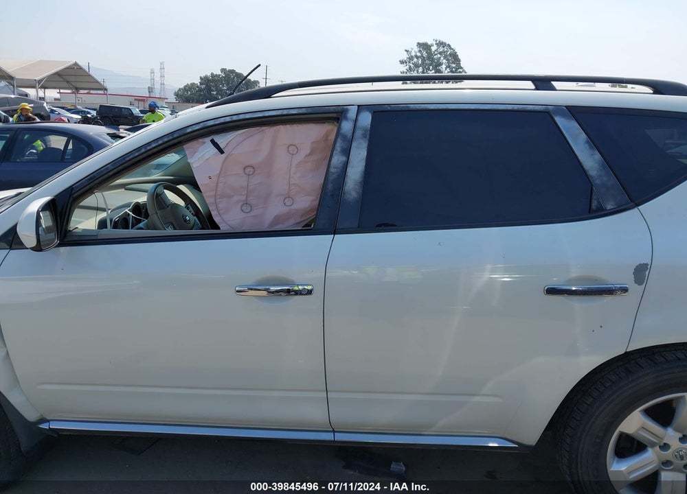 2007 NISSAN MURANO SL VIN: JN8AZ08T97W520380