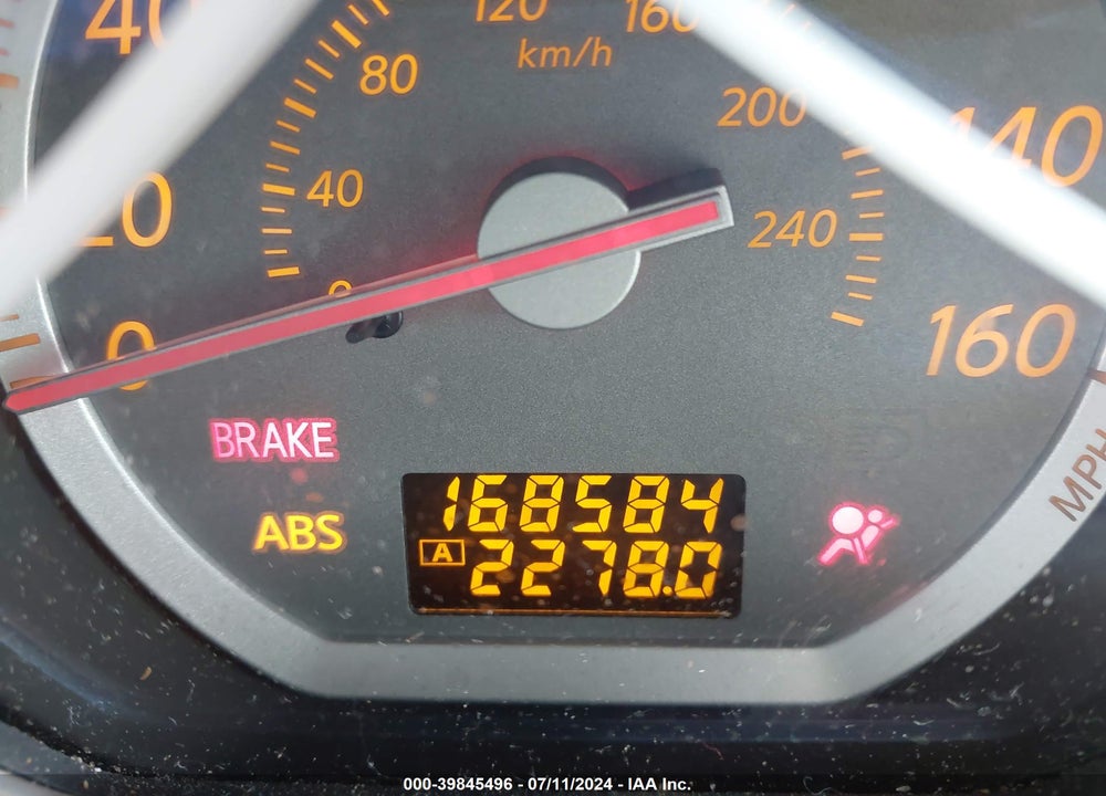 2007 NISSAN MURANO SL VIN: JN8AZ08T97W520380