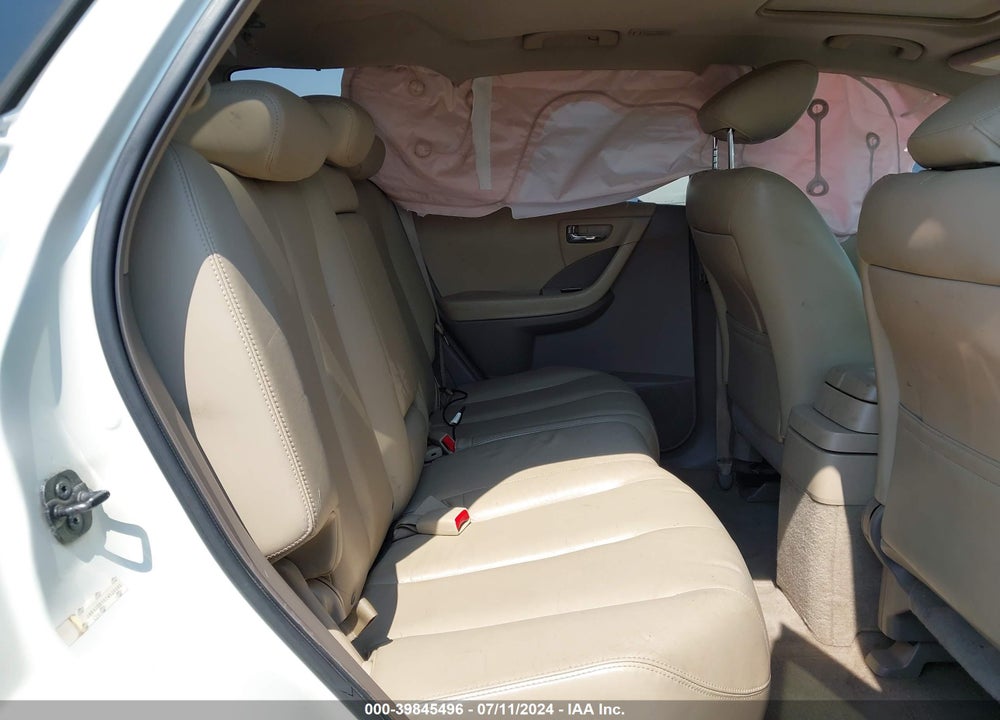 2007 NISSAN MURANO SL VIN: JN8AZ08T97W520380