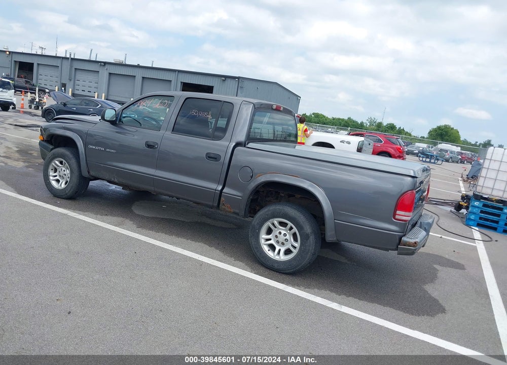2002 DODGE DAKOTA SPORT VIN: 1B7HG38N72S617029