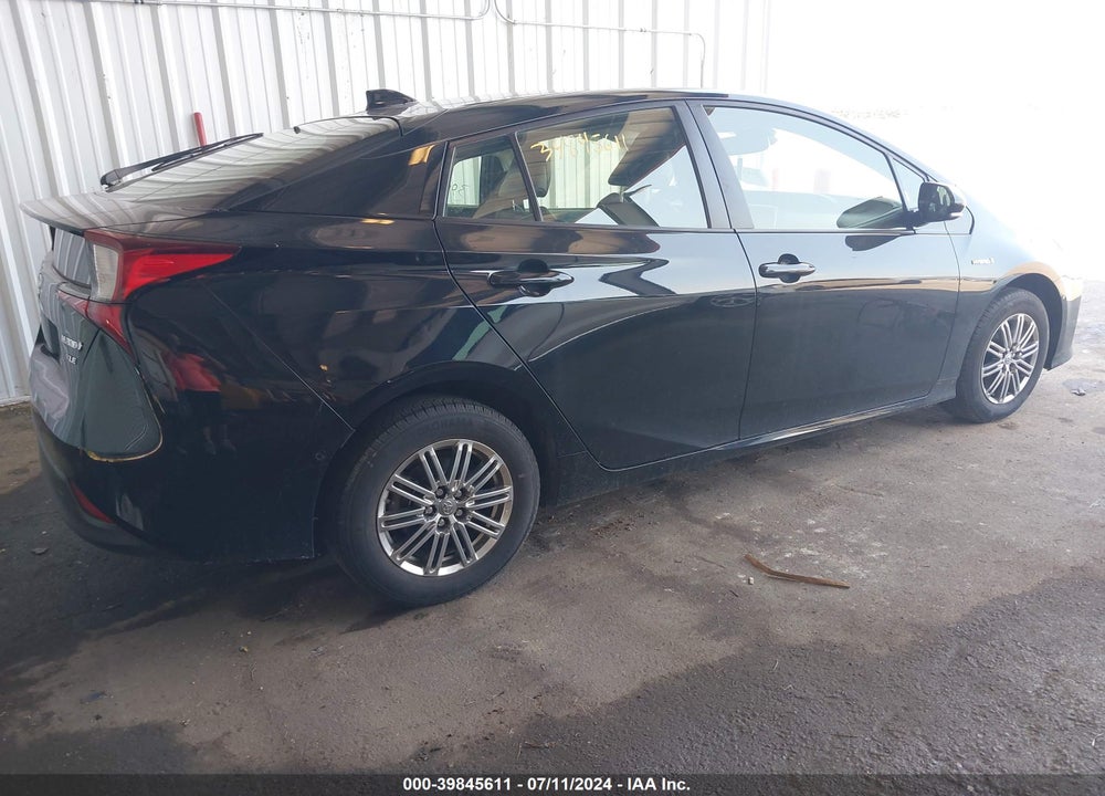 2020 TOYOTA PRIUS XLE AWD-E VIN: JTDL9RFU9L3021868