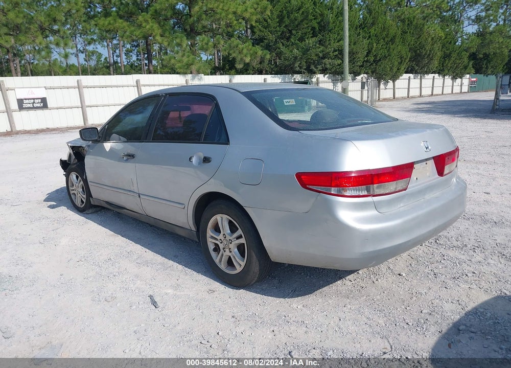 2003 HONDA ACCORD 2.4 DX VIN: 1HGCM56103A114871