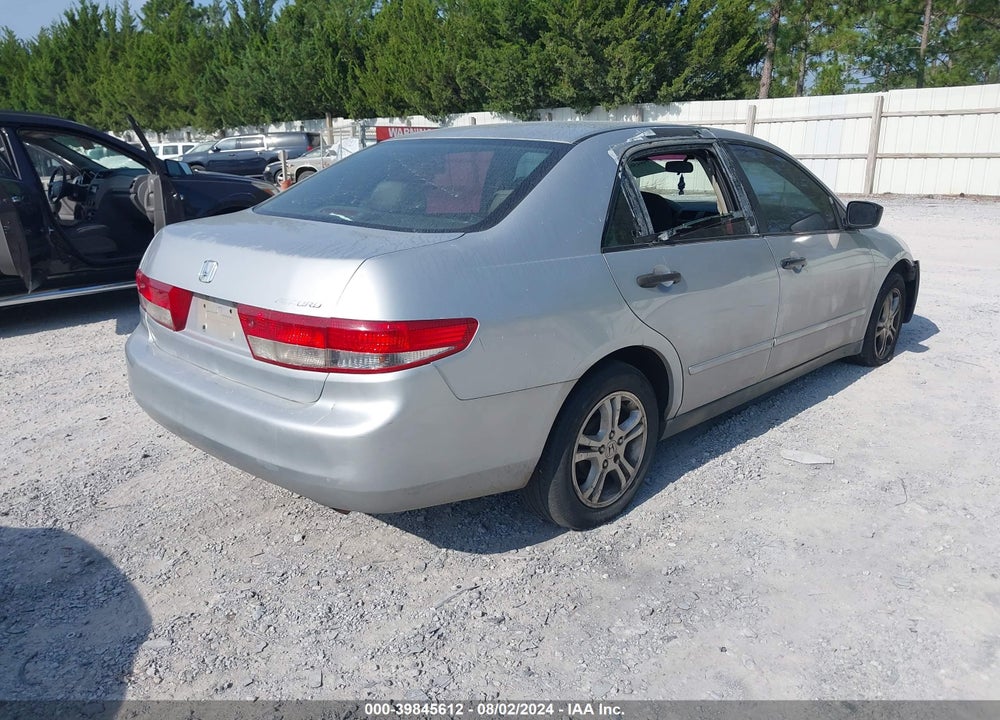 2003 HONDA ACCORD 2.4 DX VIN: 1HGCM56103A114871