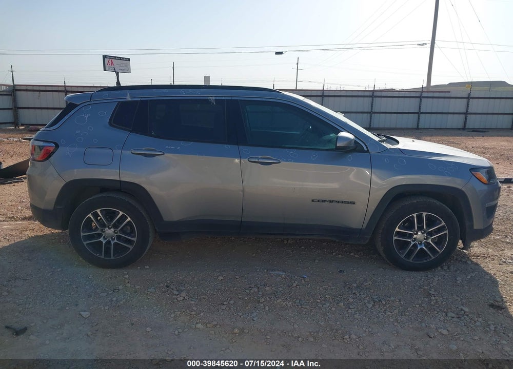 2018 JEEP COMPASS SUN AND WHEEL FWD VIN: 3C4NJCBB7JT494347