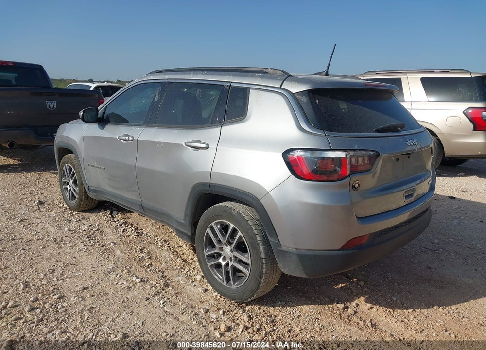 2018 JEEP COMPASS SUN AND WHEEL FWD VIN: 3C4NJCBB7JT494347