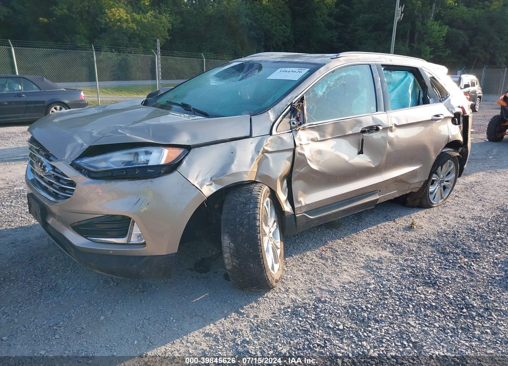 2020 FORD EDGE TITANIUM VIN: 2FMPK4K95LBB37915