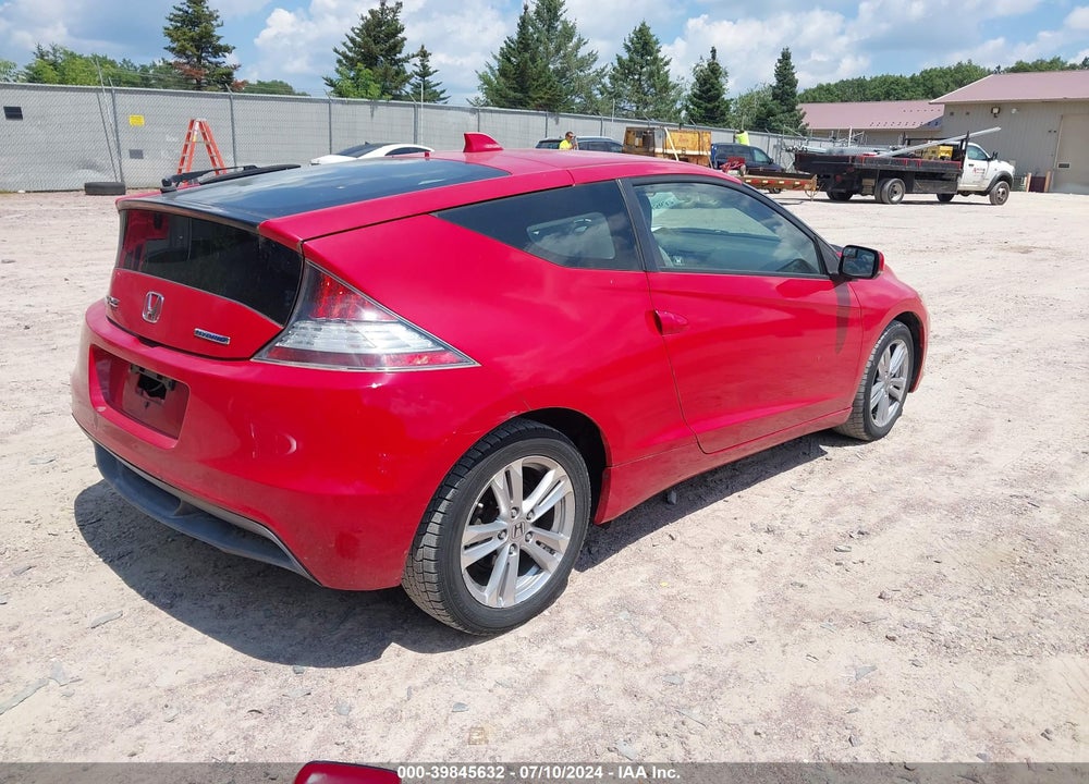 2011 HONDA CR-Z EX VIN: JHMZF1C61BS008173