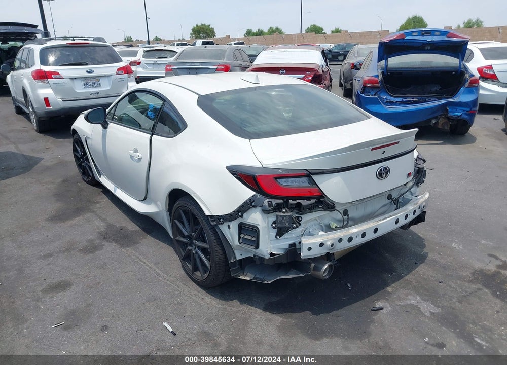 2022 TOYOTA GR86 PREMIUM VIN: JF1ZNBF15N8752604