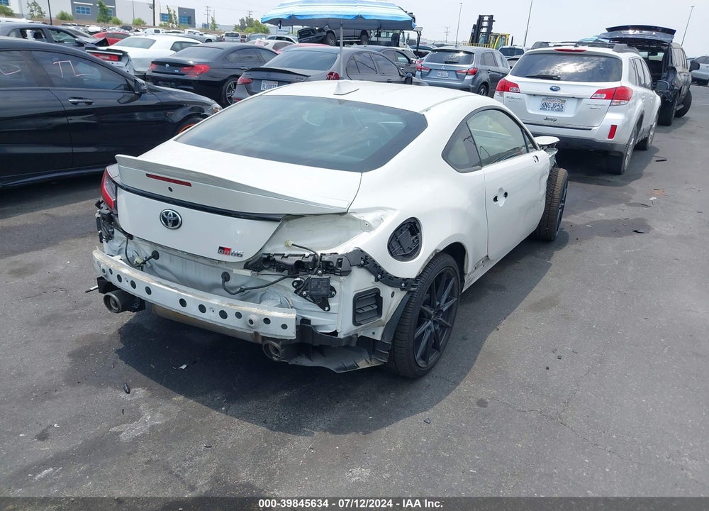 2022 TOYOTA GR86 PREMIUM VIN: JF1ZNBF15N8752604