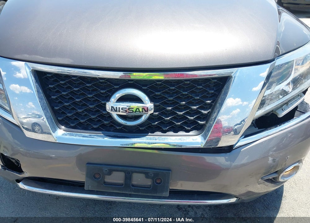 2013 NISSAN PATHFINDER PLATINUM VIN: 5N1AR2MN2DC678051