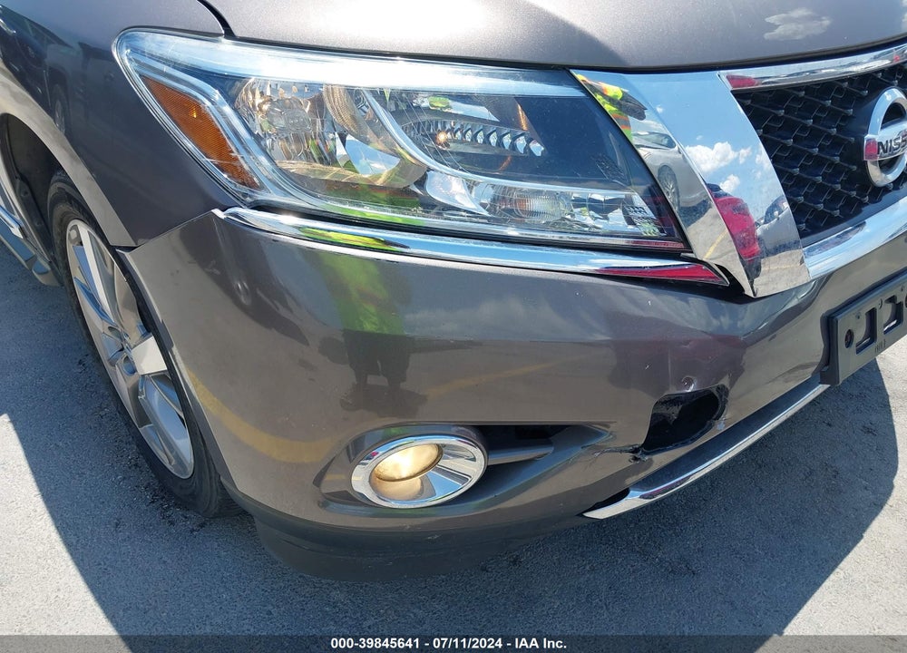 2013 NISSAN PATHFINDER PLATINUM VIN: 5N1AR2MN2DC678051