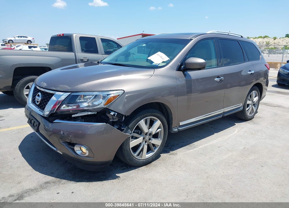 2013 NISSAN PATHFINDER PLATINUM VIN: 5N1AR2MN2DC678051