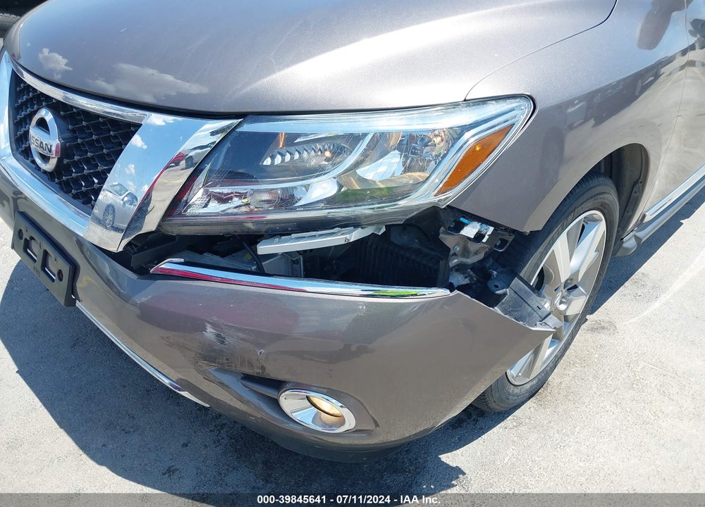 2013 NISSAN PATHFINDER PLATINUM VIN: 5N1AR2MN2DC678051