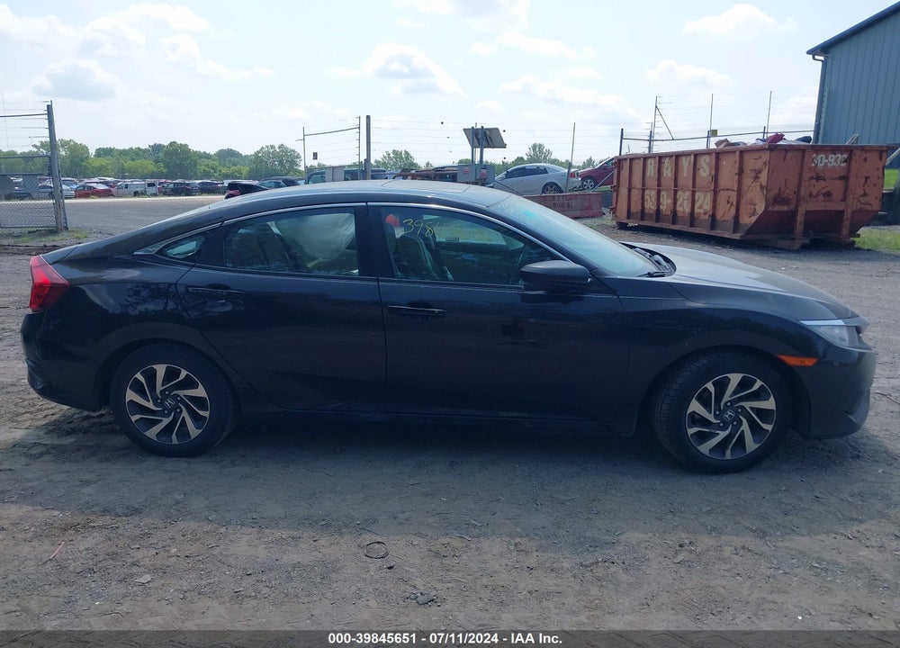 2018 HONDA CIVIC EX VIN: 19XFC2F72JE004481