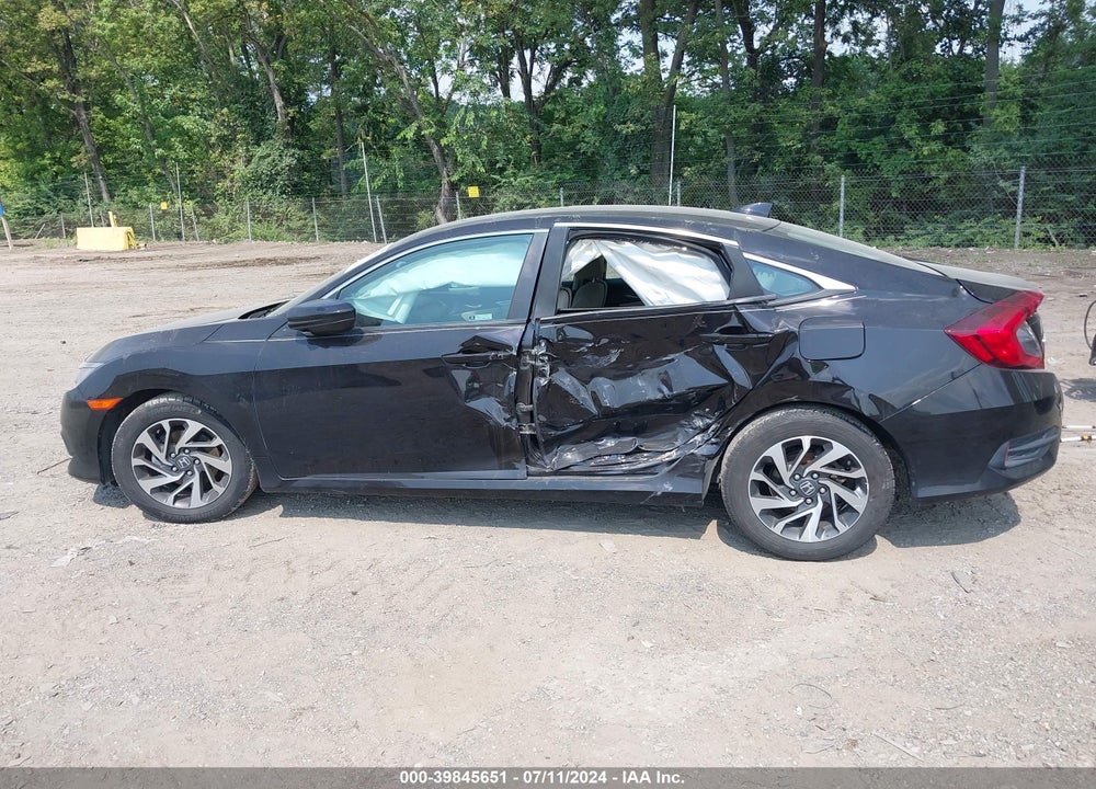 2018 HONDA CIVIC EX VIN: 19XFC2F72JE004481