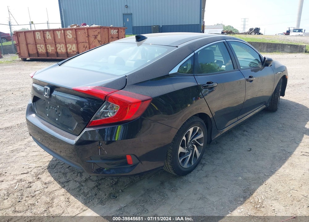 2018 HONDA CIVIC EX VIN: 19XFC2F72JE004481