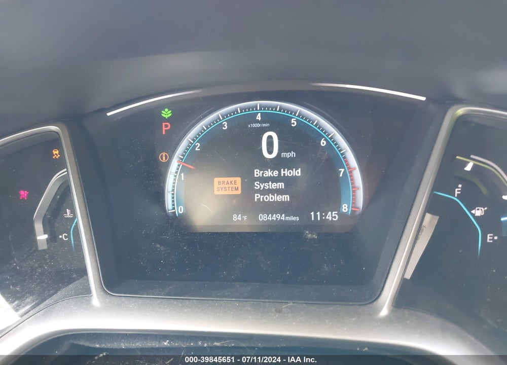 2018 HONDA CIVIC EX VIN: 19XFC2F72JE004481
