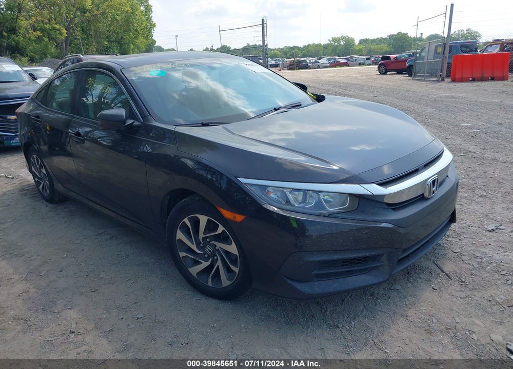 2018 HONDA CIVIC EX VIN: 19XFC2F72JE004481