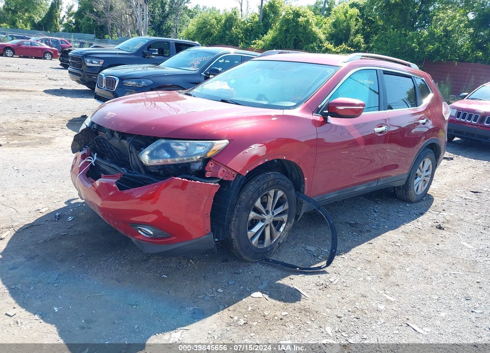 2015 NISSAN ROGUE SV VIN: 5N1AT2MK3FC910974