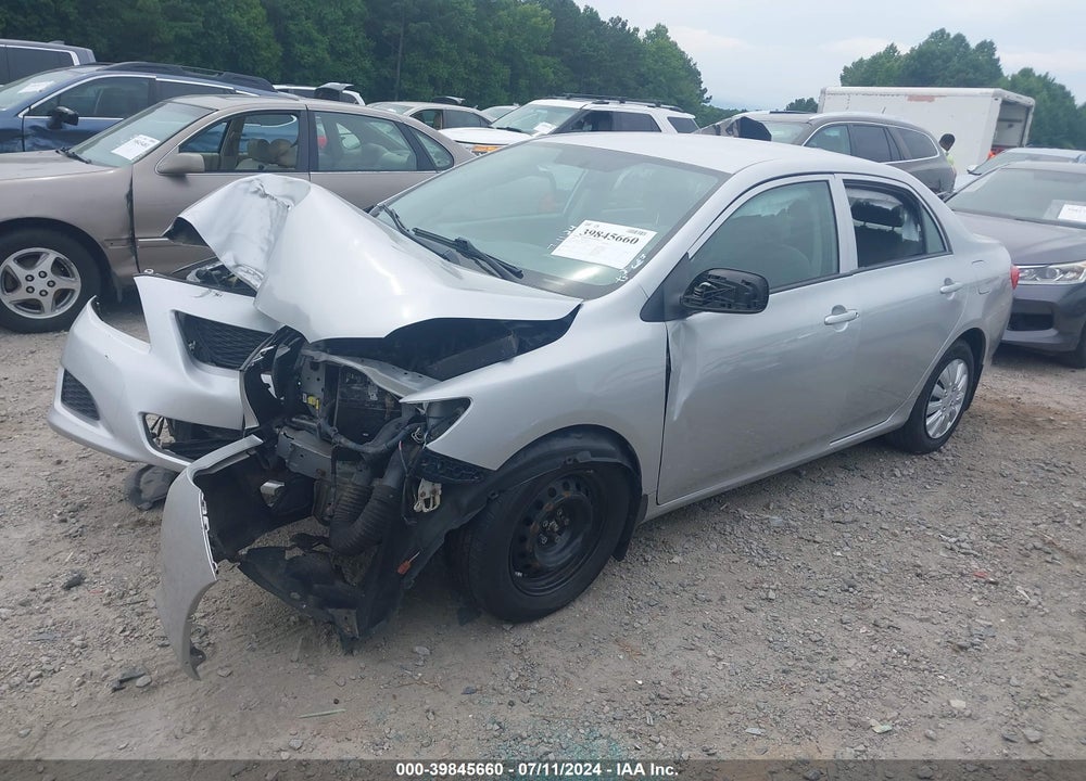 2010 TOYOTA COROLLA LE VIN: 2T1BU4EE1AC278292