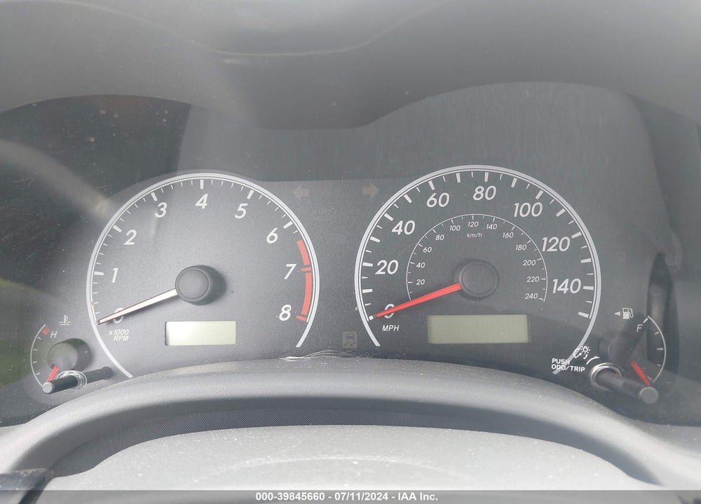 2010 TOYOTA COROLLA LE VIN: 2T1BU4EE1AC278292
