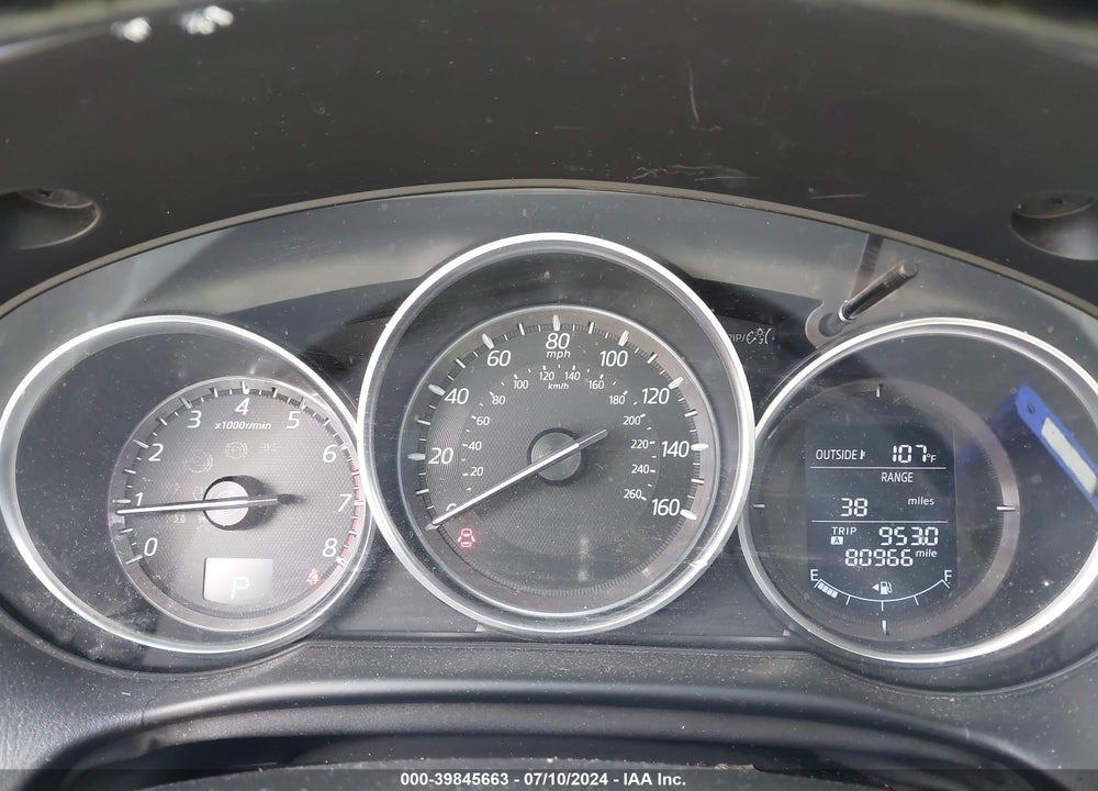 2016 MAZDA CX-5 SPORT VIN: JM3KE4BYXG0887726