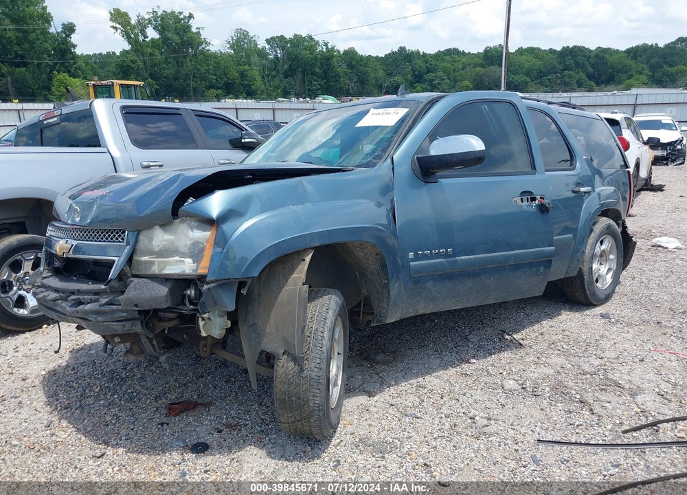 2008 CHEVROLET TAHOE LT VIN: 1GNFC13J58R237870
