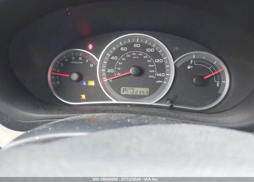 2009 SUBARU IMPREZA OUTBACK SPORT VIN: JF1GH63659H813610