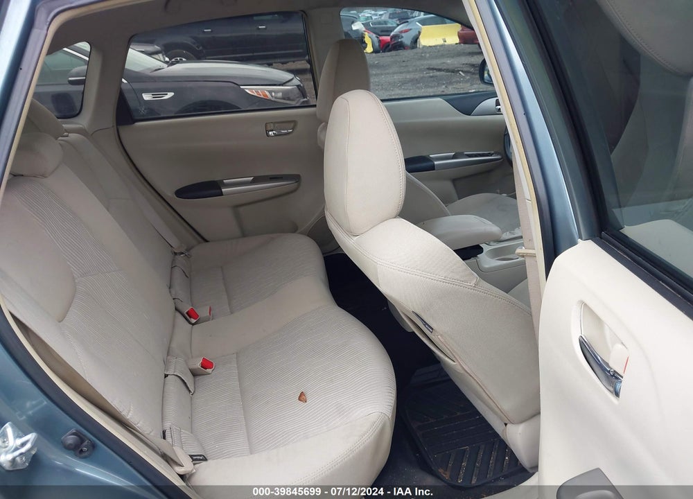 2009 SUBARU IMPREZA OUTBACK SPORT VIN: JF1GH63659H813610