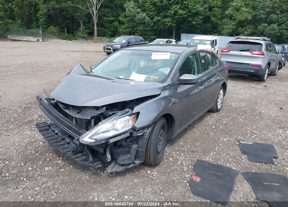 2019 NISSAN SENTRA S VIN: 3N1AB7AP4KY353601