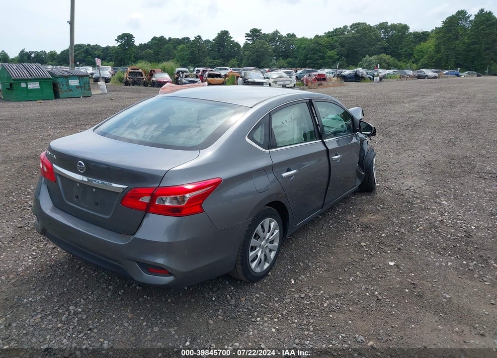 2019 NISSAN SENTRA S VIN: 3N1AB7AP4KY353601