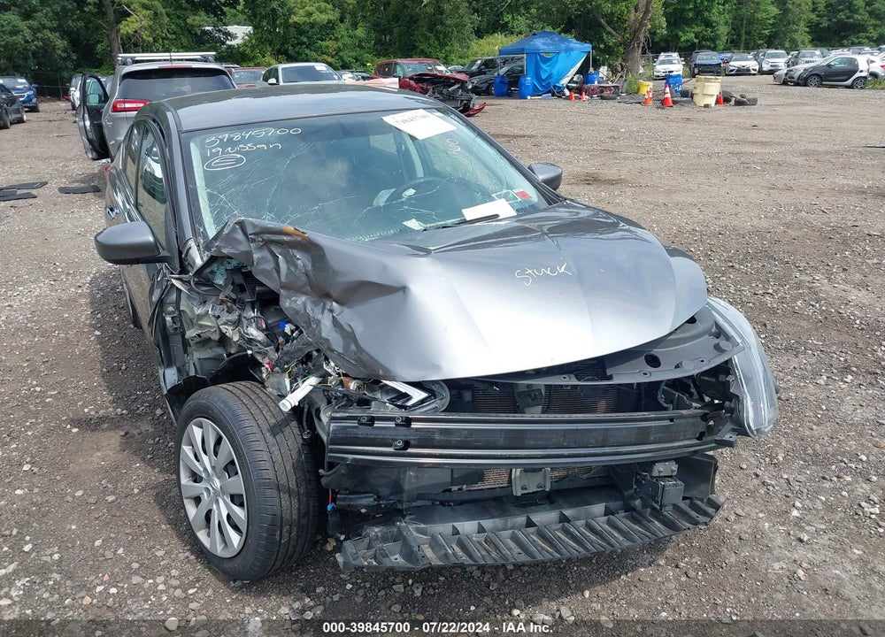 2019 NISSAN SENTRA S VIN: 3N1AB7AP4KY353601