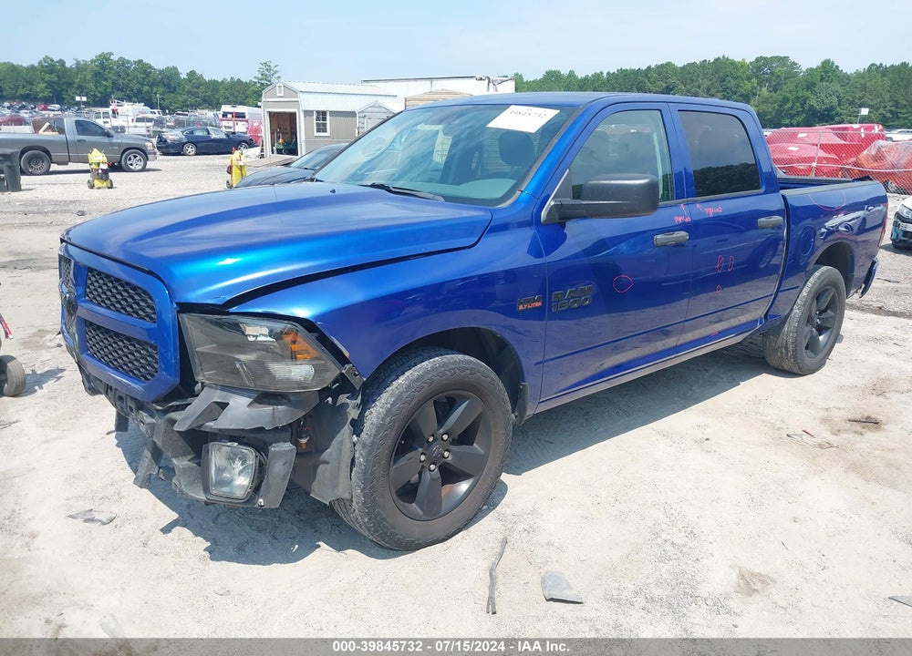 2018 RAM 1500 EXPRESS 4X2 5'7 BOX VIN: 1C6RR6KT9JS219401