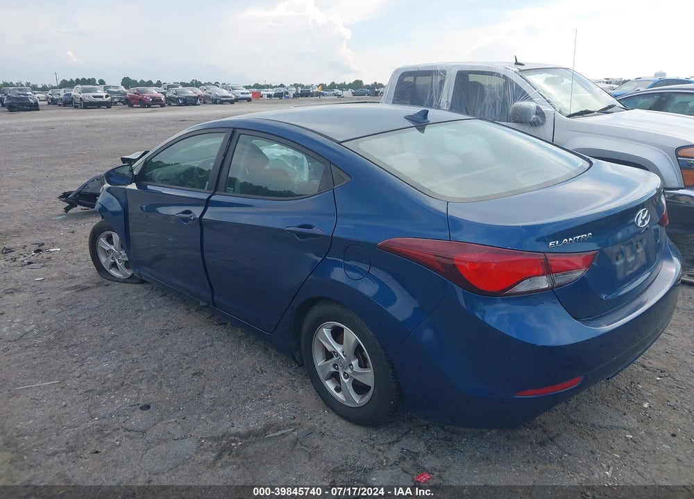 2014 HYUNDAI ELANTRA SE VIN: KMHDH4AE2EU164017